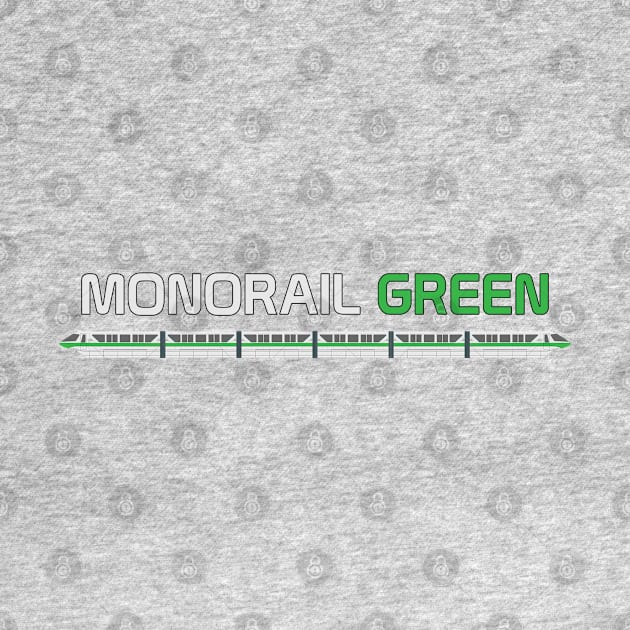 Monorail Green by Tomorrowland Arcade